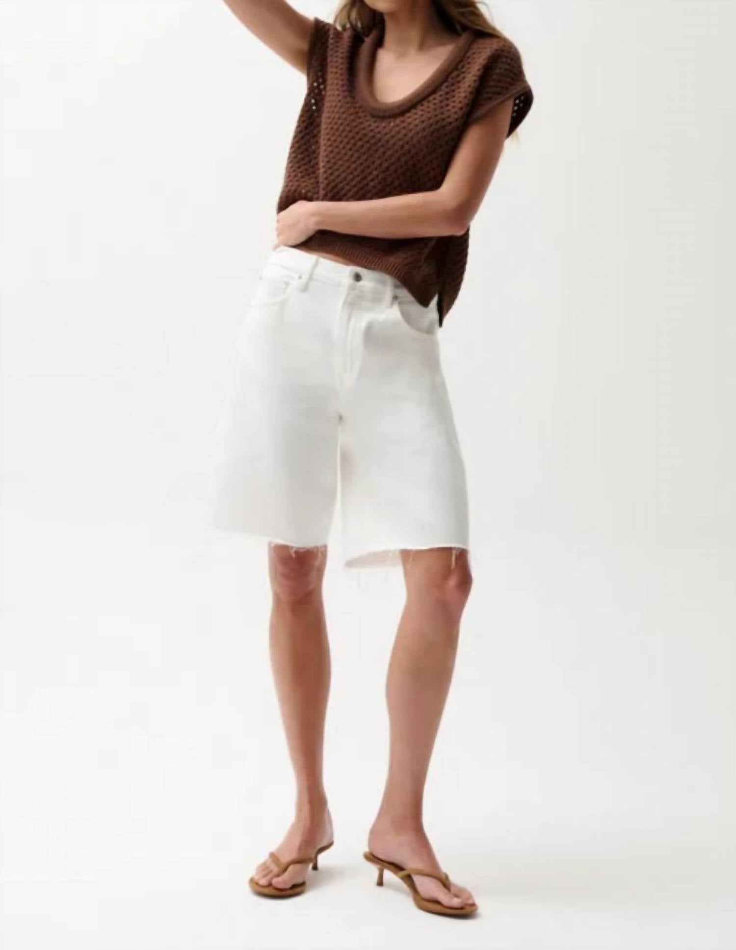 Pistola - Women's Nolan Relaxed Straight Cut Off Shorts