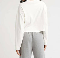 Richer Poorer - Relaxed Cropped Long Sleeve Tee
