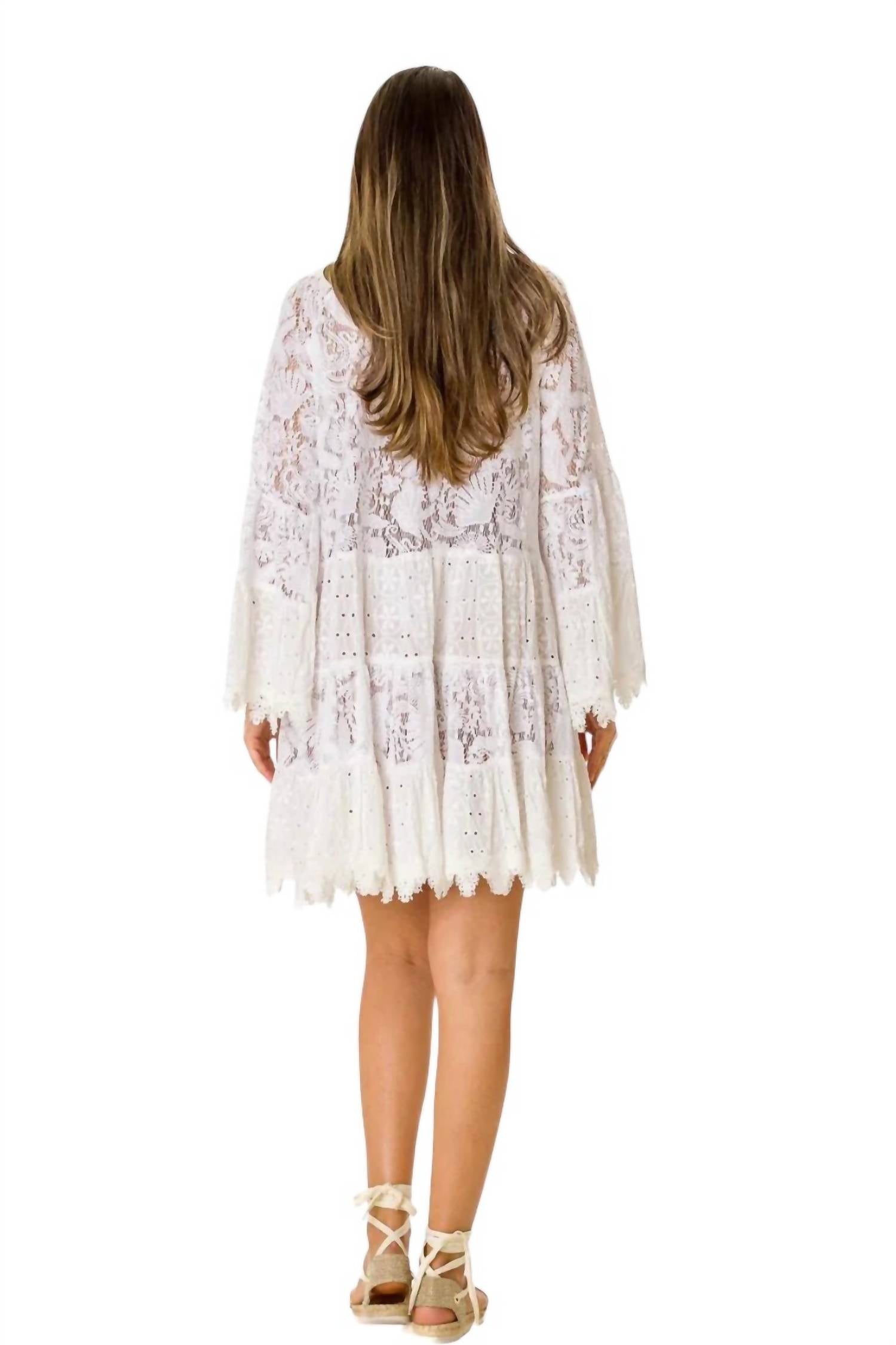 Ranee’S - Ximena Lace Summer Cover Up Dress