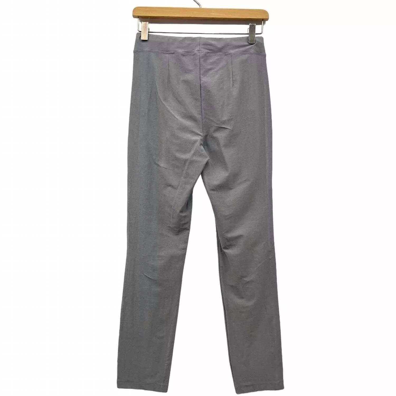 Eileen Fisher - Pull-on Mid Rise Slim Ankle Pants