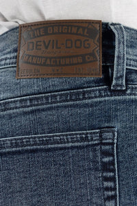 DEVIL-DOG Durable Boot Cut Jean in rocky river - men's jeans - alternate view