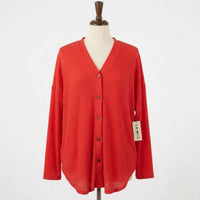 La Miel - Soft Waffle Knit Oversized Cardigan