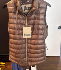 Herno - Women's Mixed Media Vest In Nylon And Techno Taffita