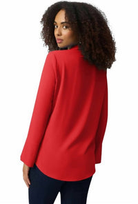 Joseph Ribkoff - Eggshell Straight Top With Button Detail