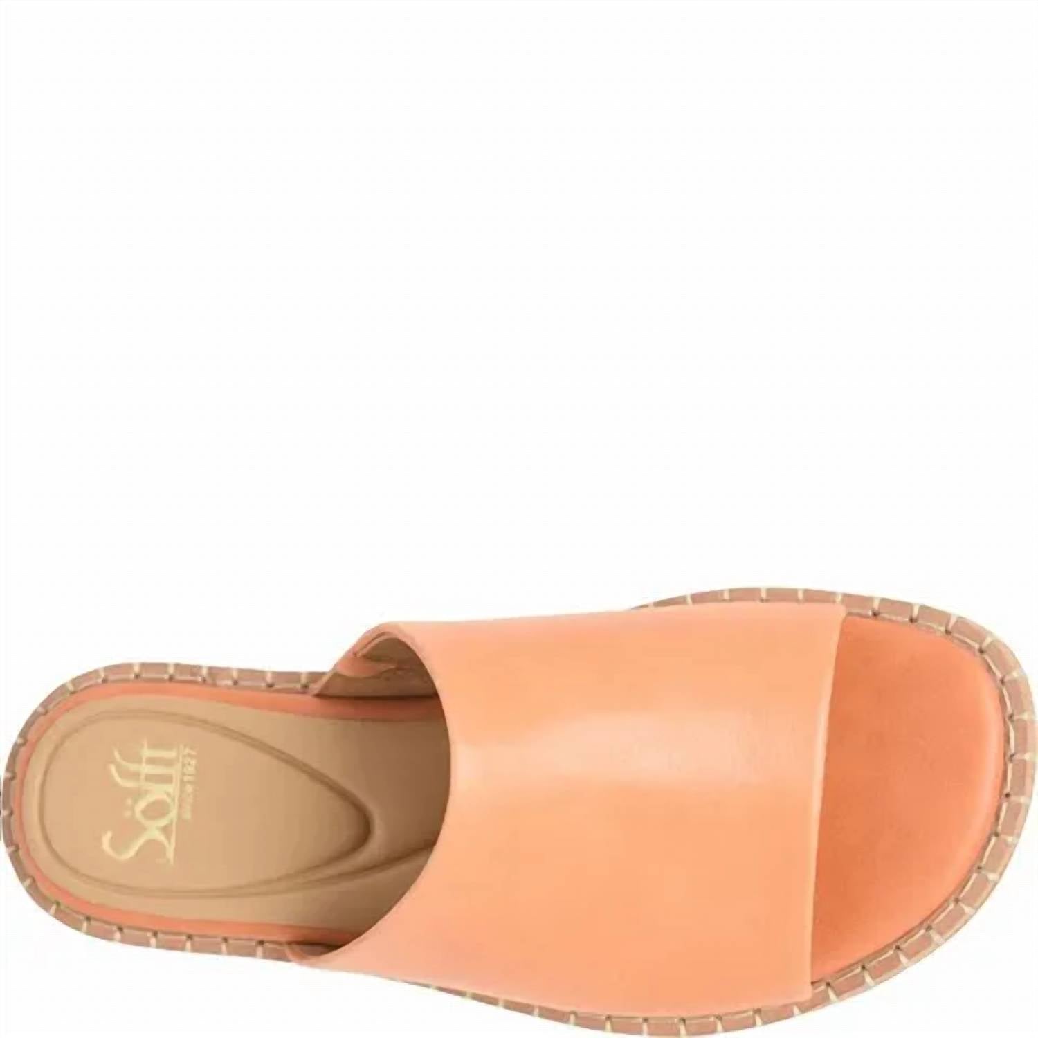 Sofft - Women Noble II flat leather slide