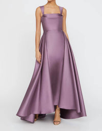 Theia - Zendaya Mikado Walk Through Gown