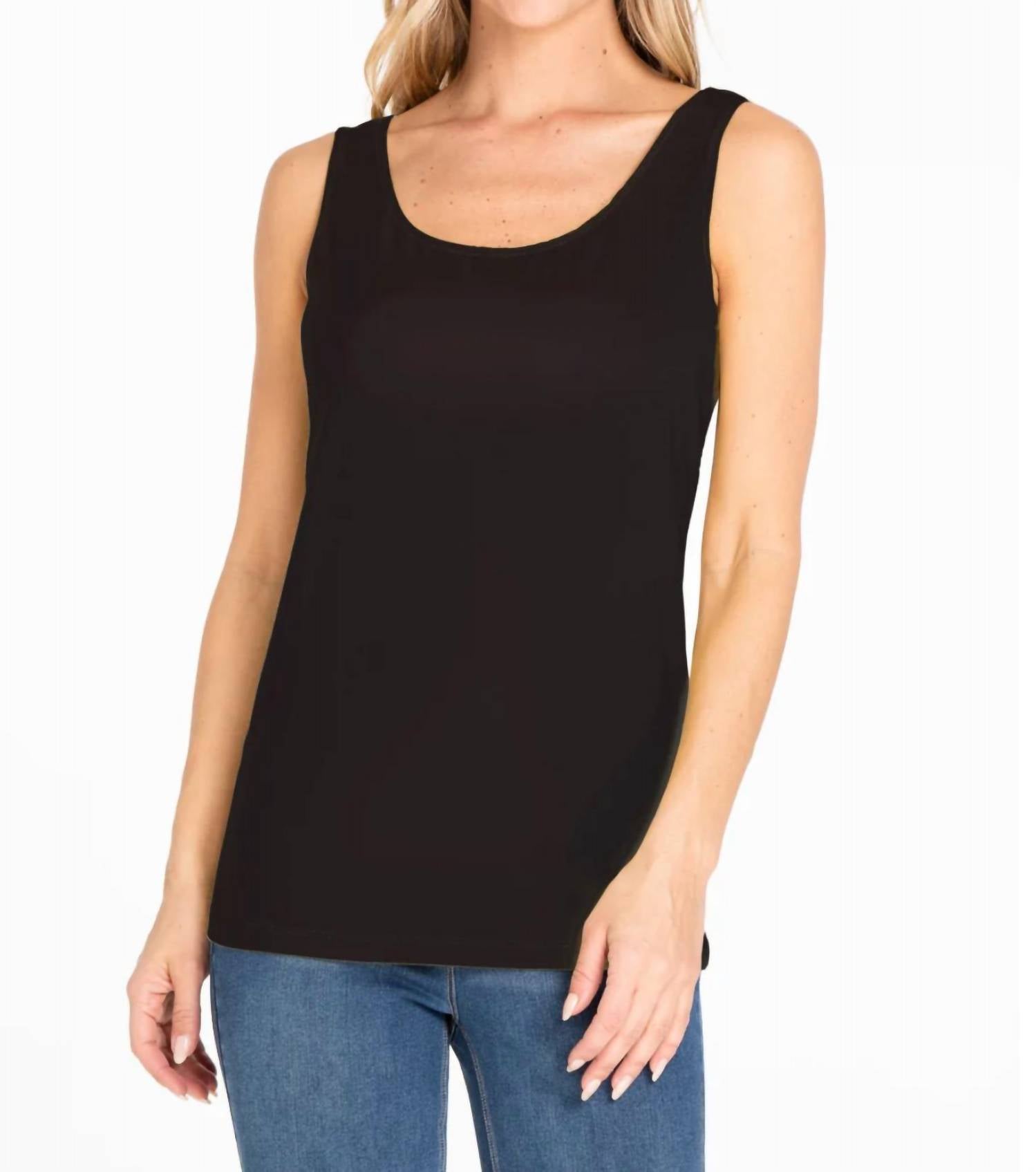 Sharon Young - Double Scoop Neck Tank