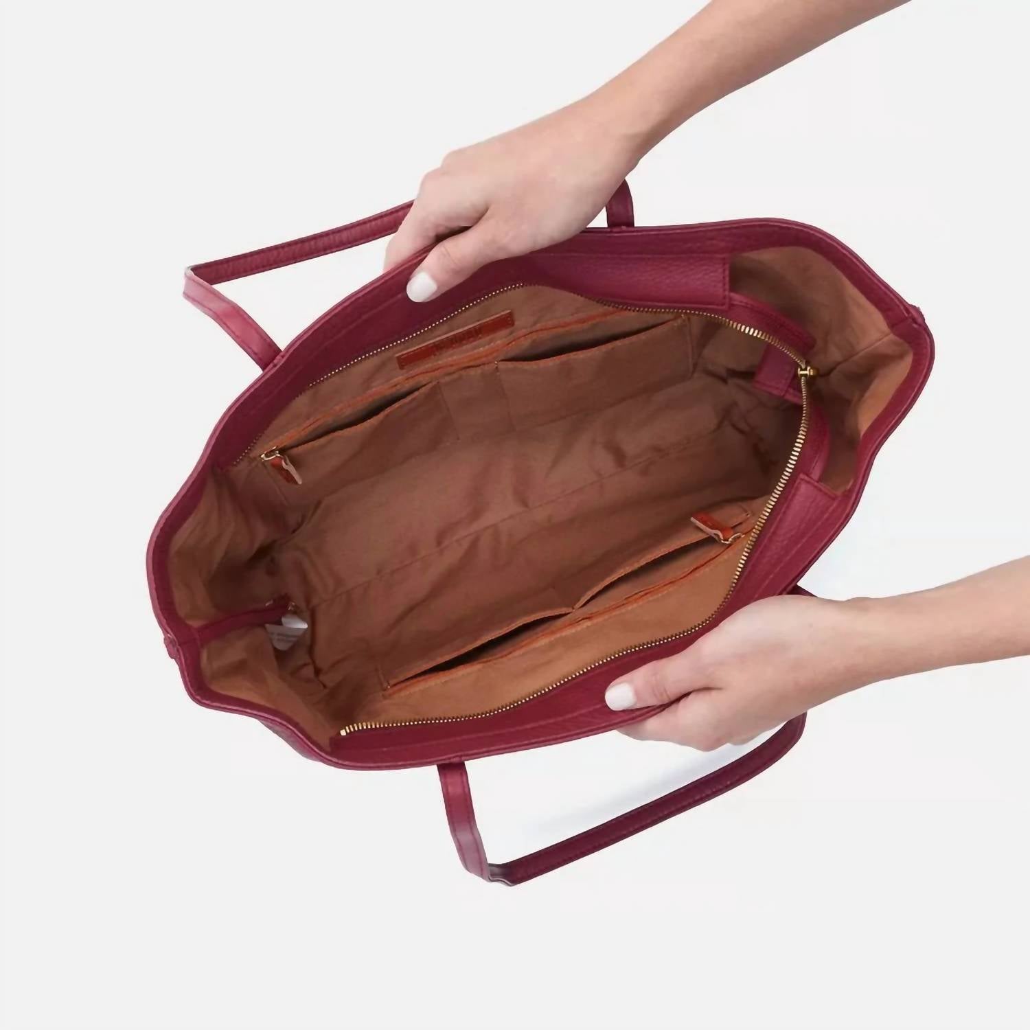 HOBO Women's Hobo Small Kingston Bag in sangria - women's bag - alternate view