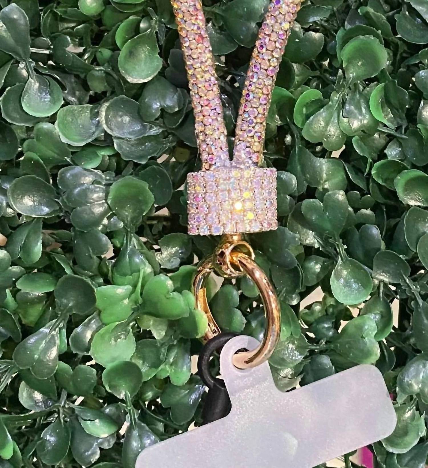 Sophia Collection - Women's Rhinestone Phone Wrist Strap