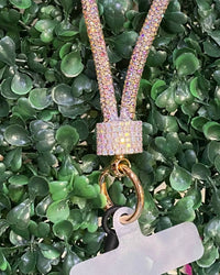 Sophia Collection - Women's Rhinestone Phone Wrist Strap
