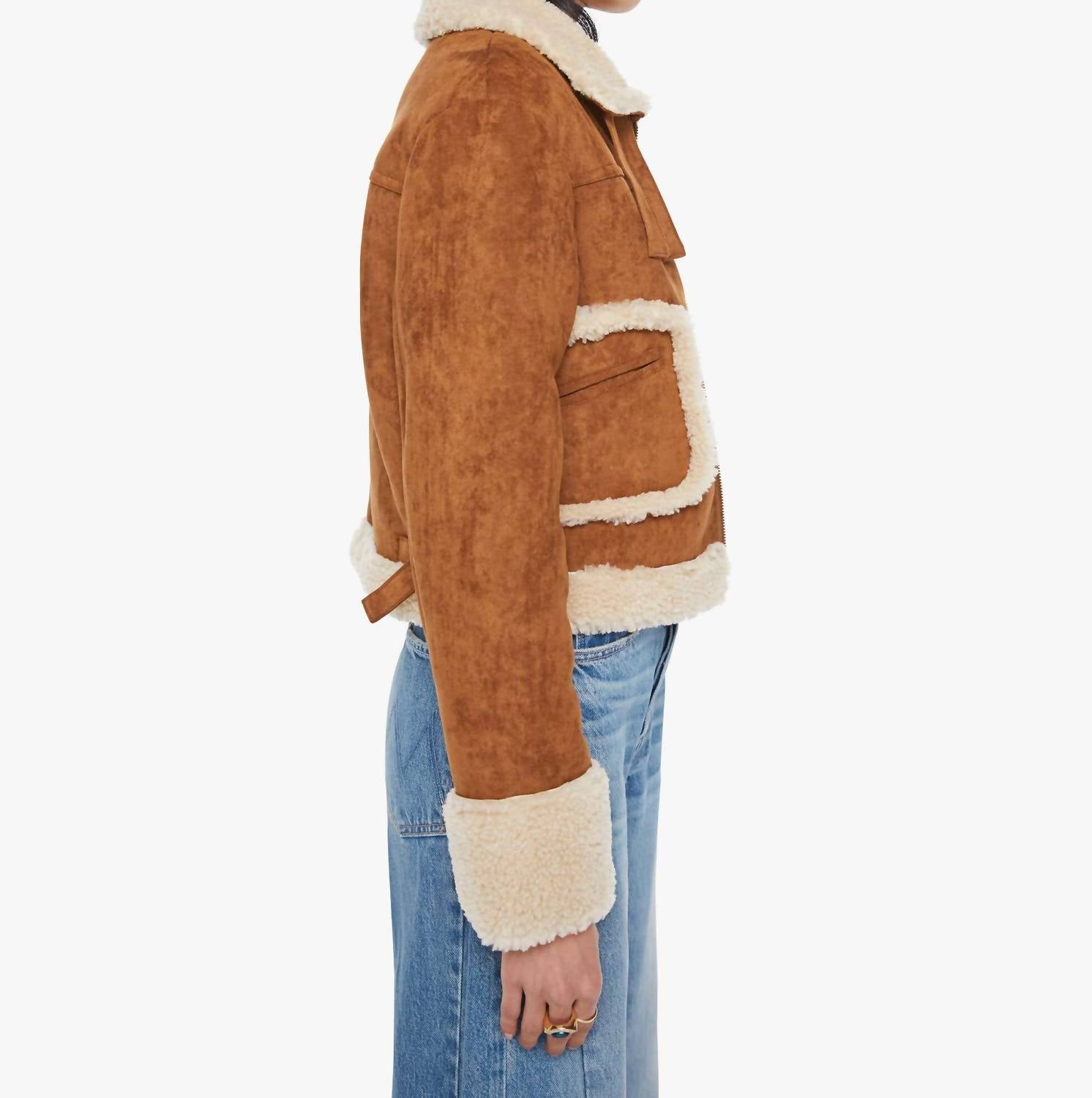 Mother On Ice Jacket in story untold - women's jacket - detail view