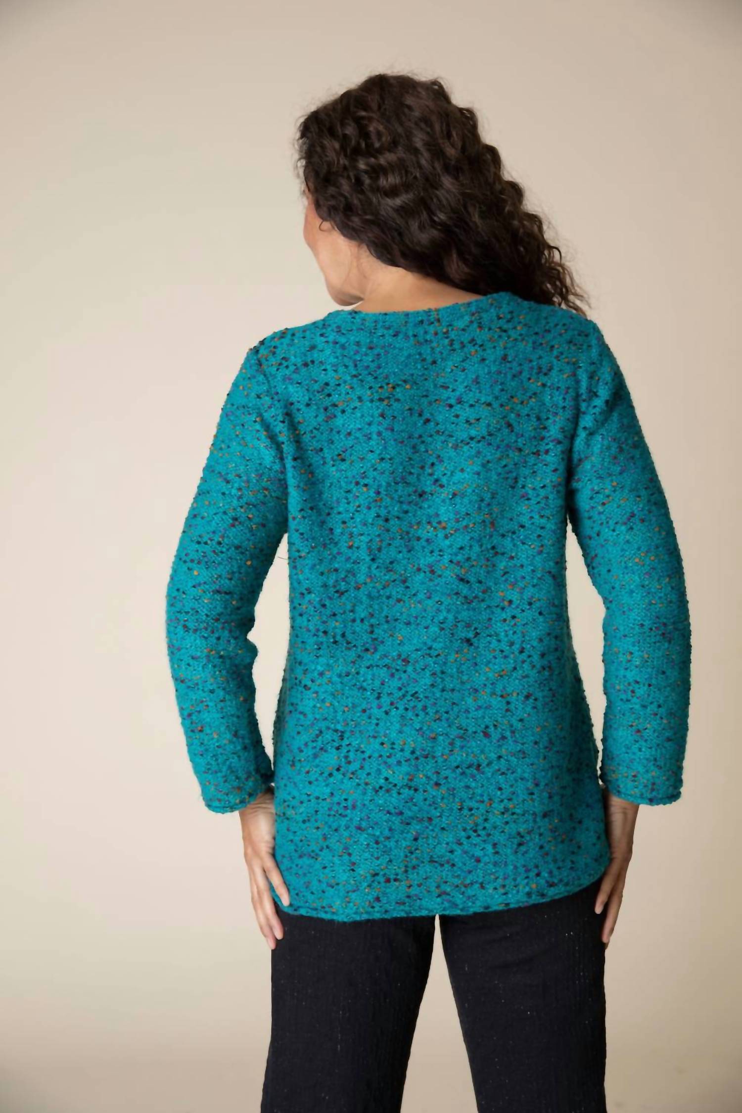 Habitat - Confetti Yarn Funnel Pullover Top
