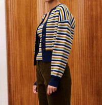Frnch - Amande Stripe Cardigan