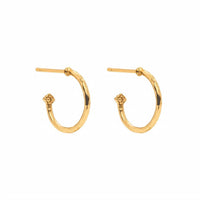 Capucine De Wulf - Women's Mermaid Garden Hoops With Flower Charm