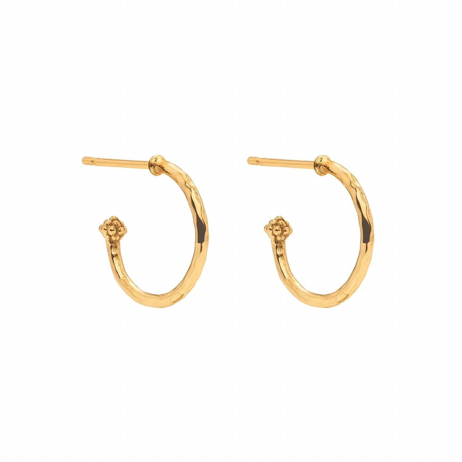 Capucine De Wulf - Women's Mermaid Garden Hoops With Flower Charm