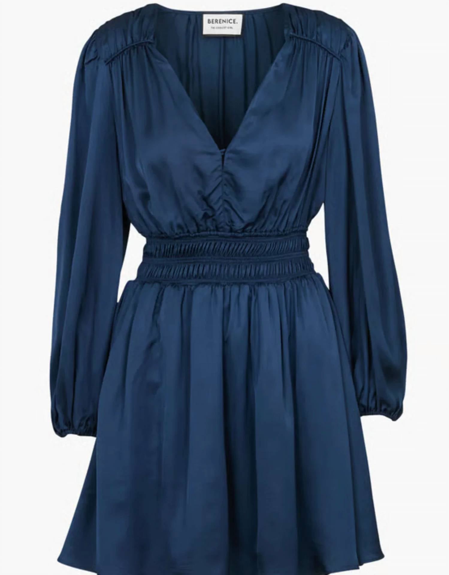 Berenice - Rimila Dress With Cinched Waist
