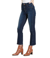 Dear John Denim - Jeanne High Rise Cropped Flare Jeans