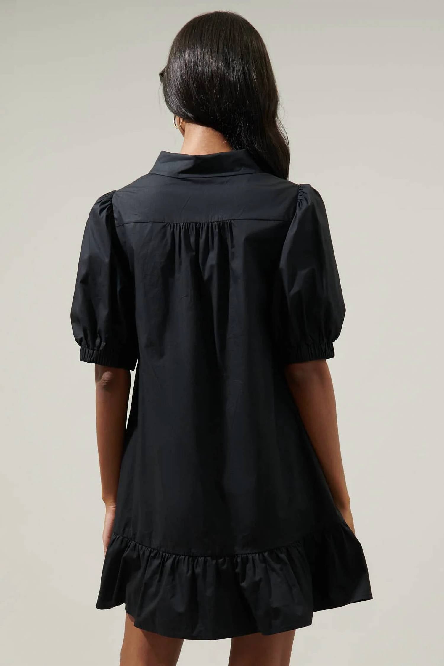 Sugarlips - Levy Button Down Shift Dress
