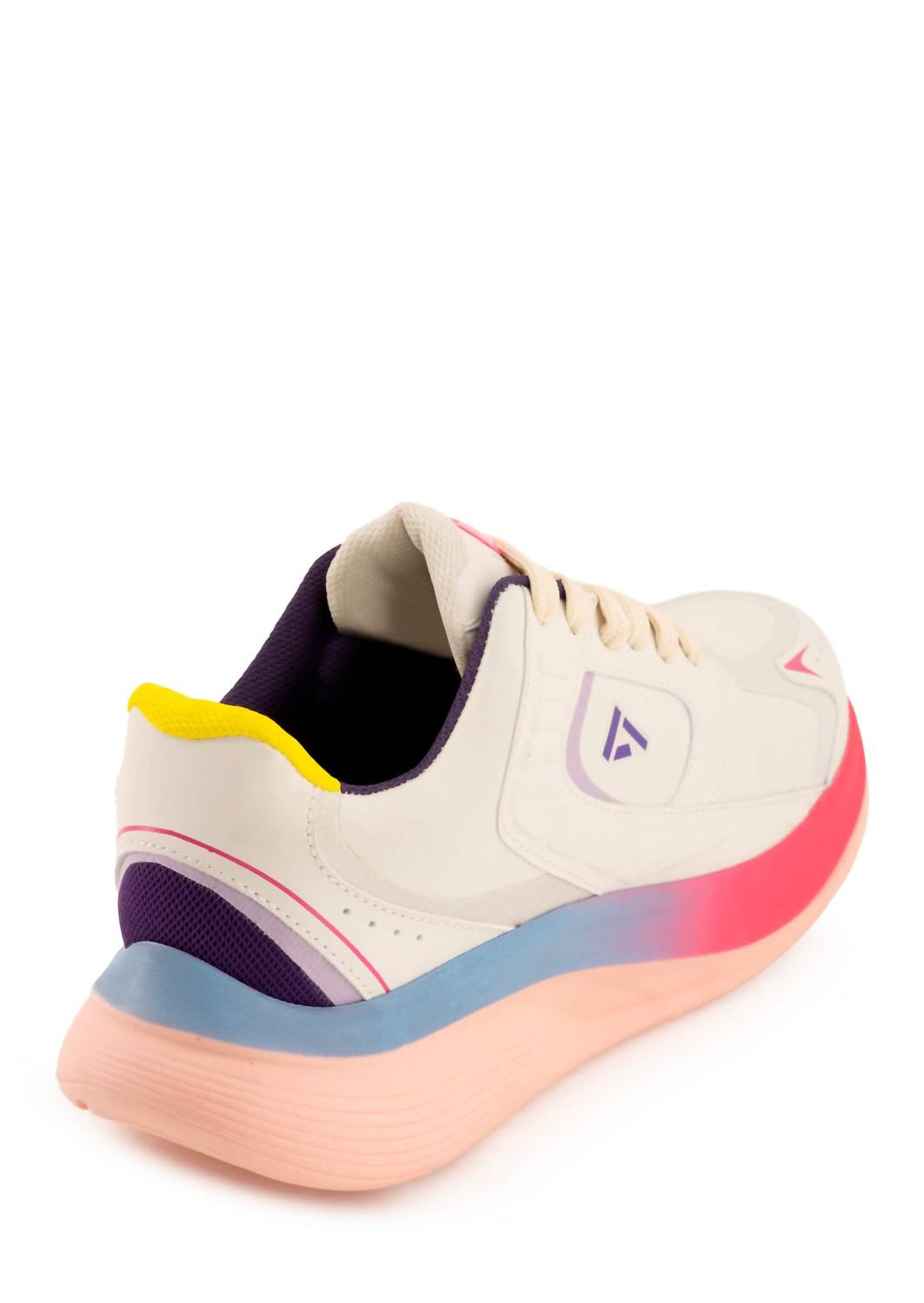 Andrea Women's Sport Sneakers in white - women's shoe - detail view