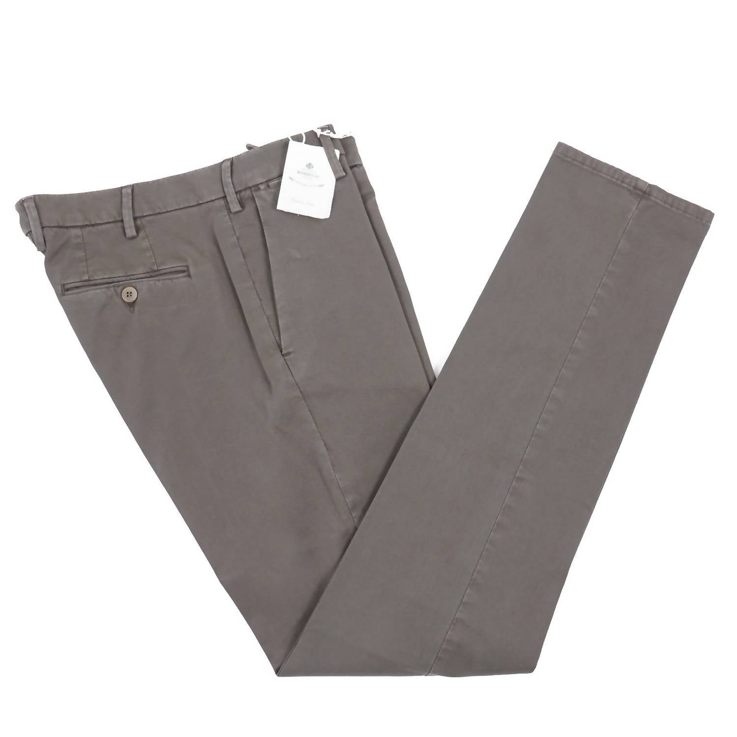 Luigi Borrelli Napoli - Men's Slim-fit Cotton Pants