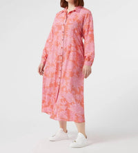 Marina Rinaldi - Zona Crepe De Chine Toile Dress