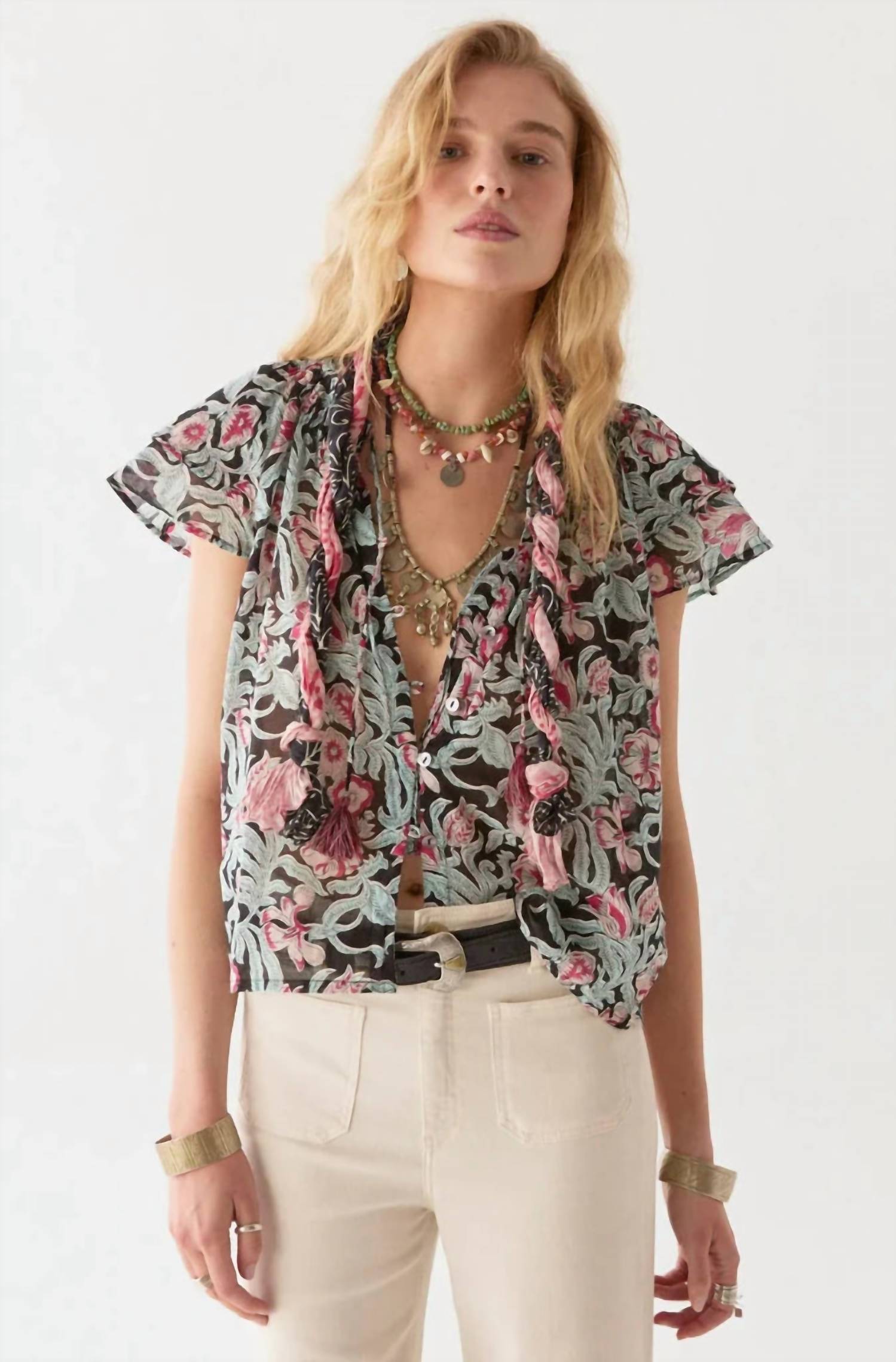 Maison Hotel - Vega Blouse
