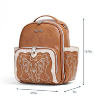 Itzy Ritzy - Nash Saddle Mini Plus Western Backpack Diaper Bag