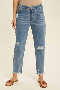 Wishlist - Not What You Seam Relaxed Jeans