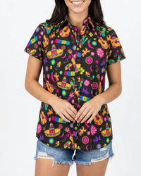 Layerz Clothing - Sarah Button Front Top