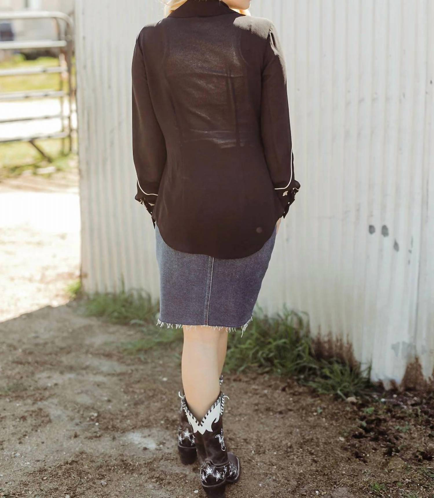 Rodeo Quincy - Veronica Button Up Shirt