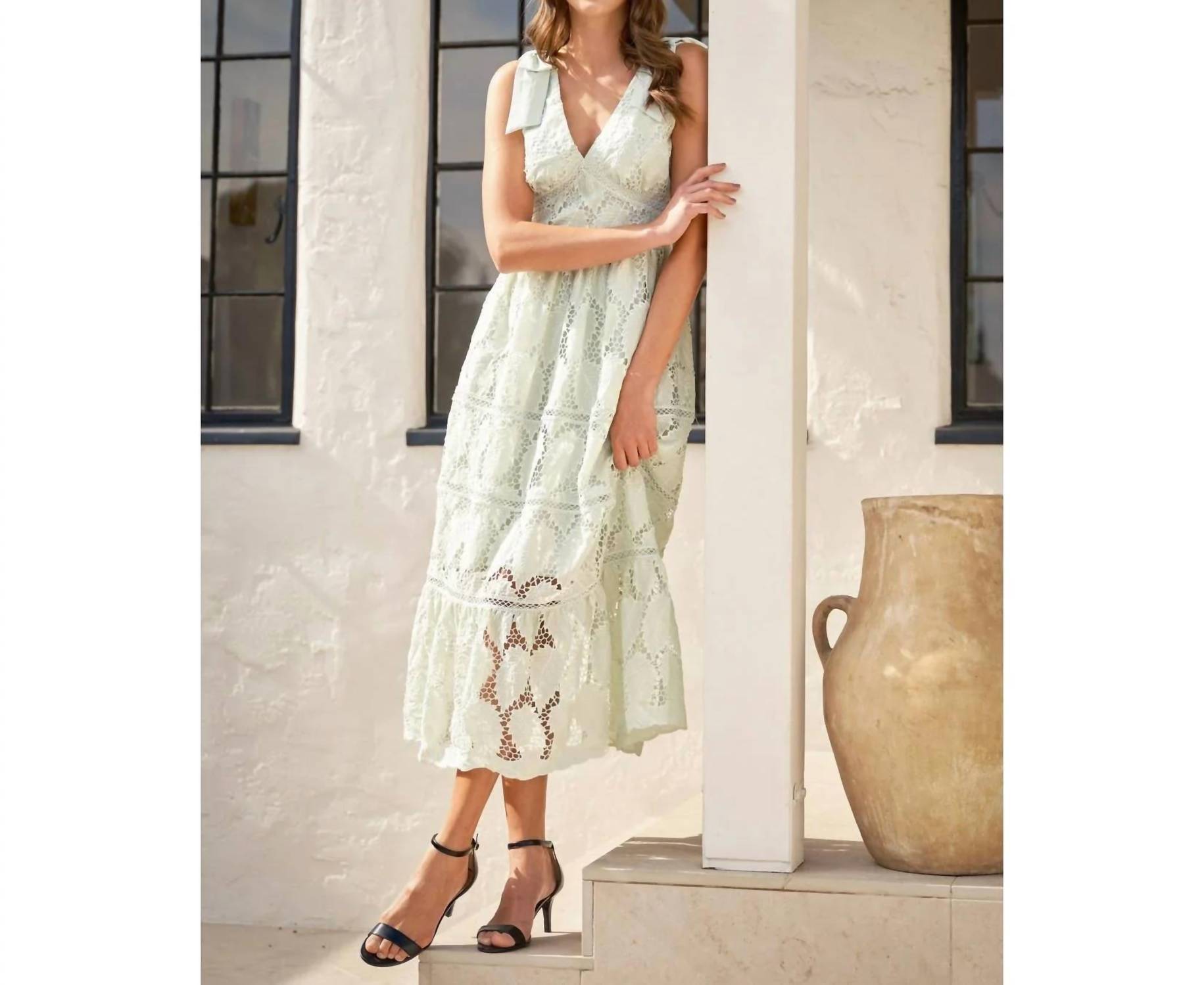 Ina Fashion - Willow Lace Midi Dress