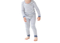 ANGEL DEAR Long Sleeve Loungewear Set in vintage stripe blue - item