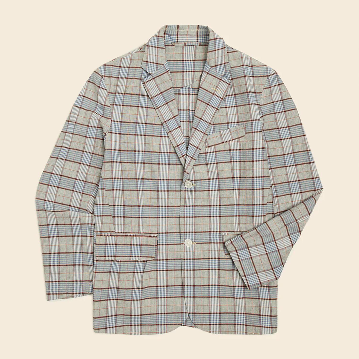 Original Madras Trading Company - Men's Compact Weave Summer Jacket
