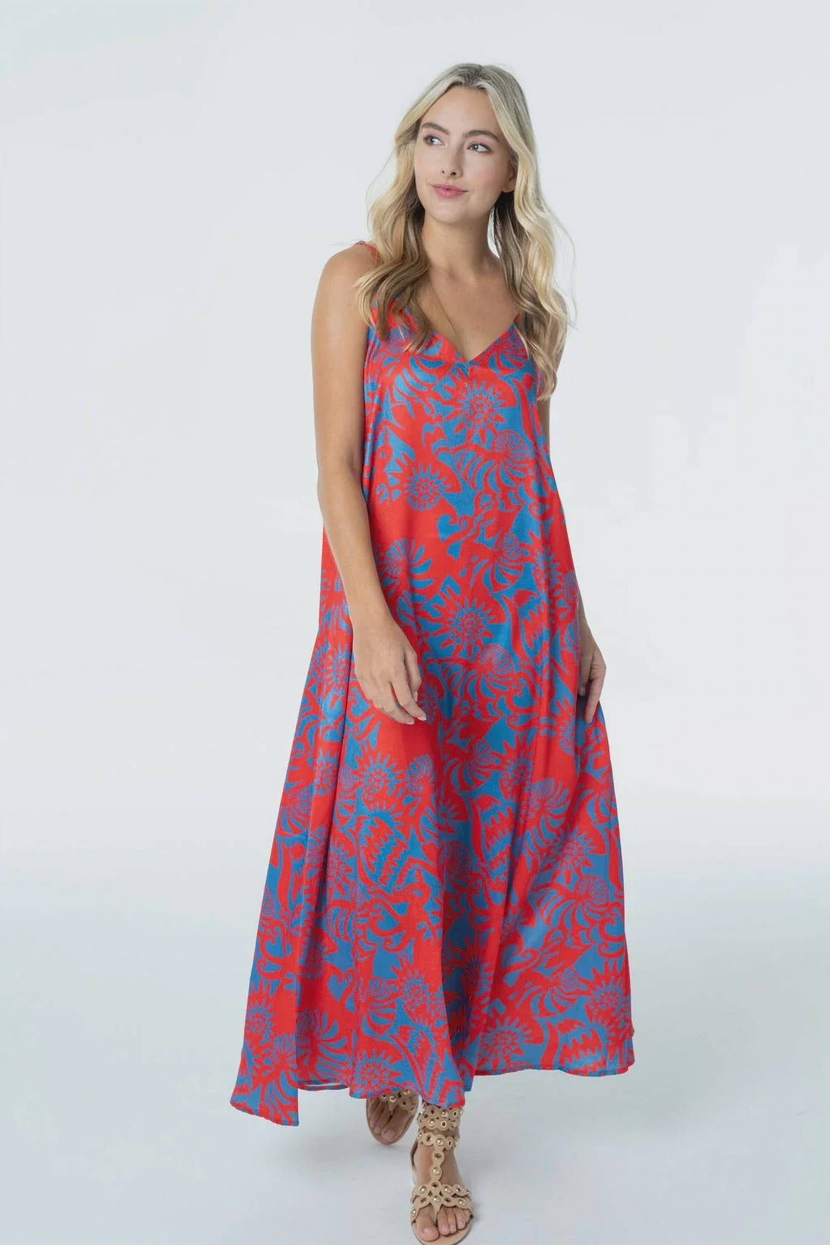Briton Court - Camille Slip Midi Dress