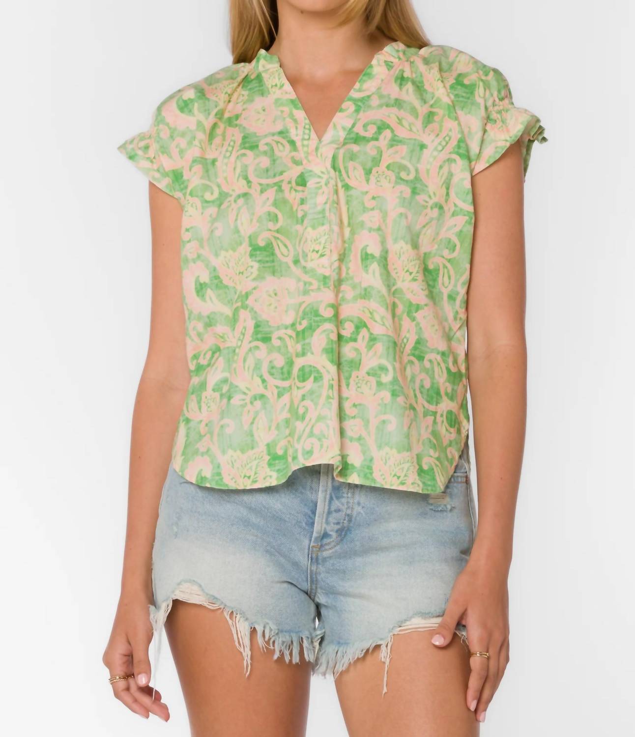 Velvet Heart - Avery Short Sleeves Top