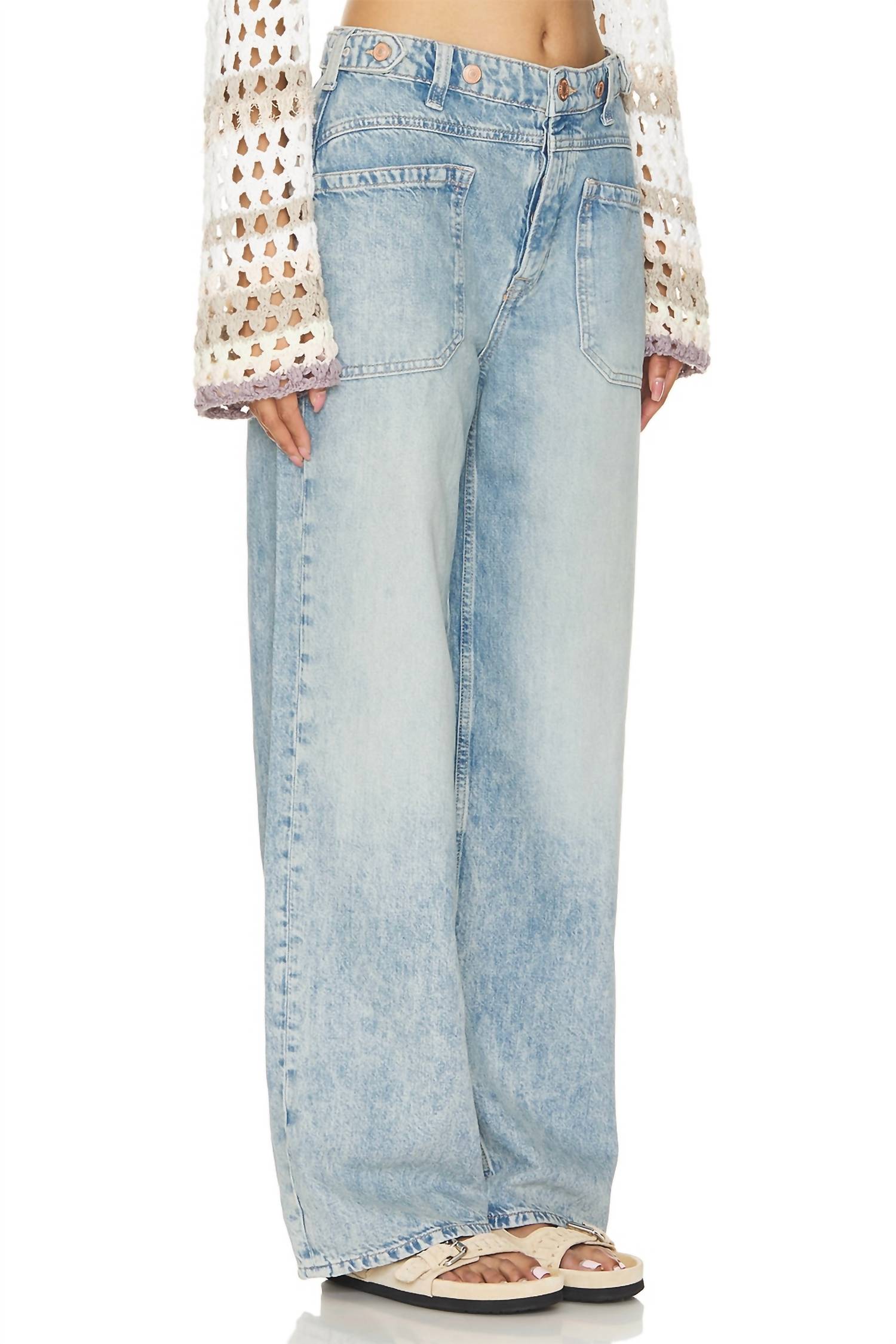 Free People - Palmer Cuffed Jean