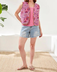 Tribal - Reversible Combo Print Vest