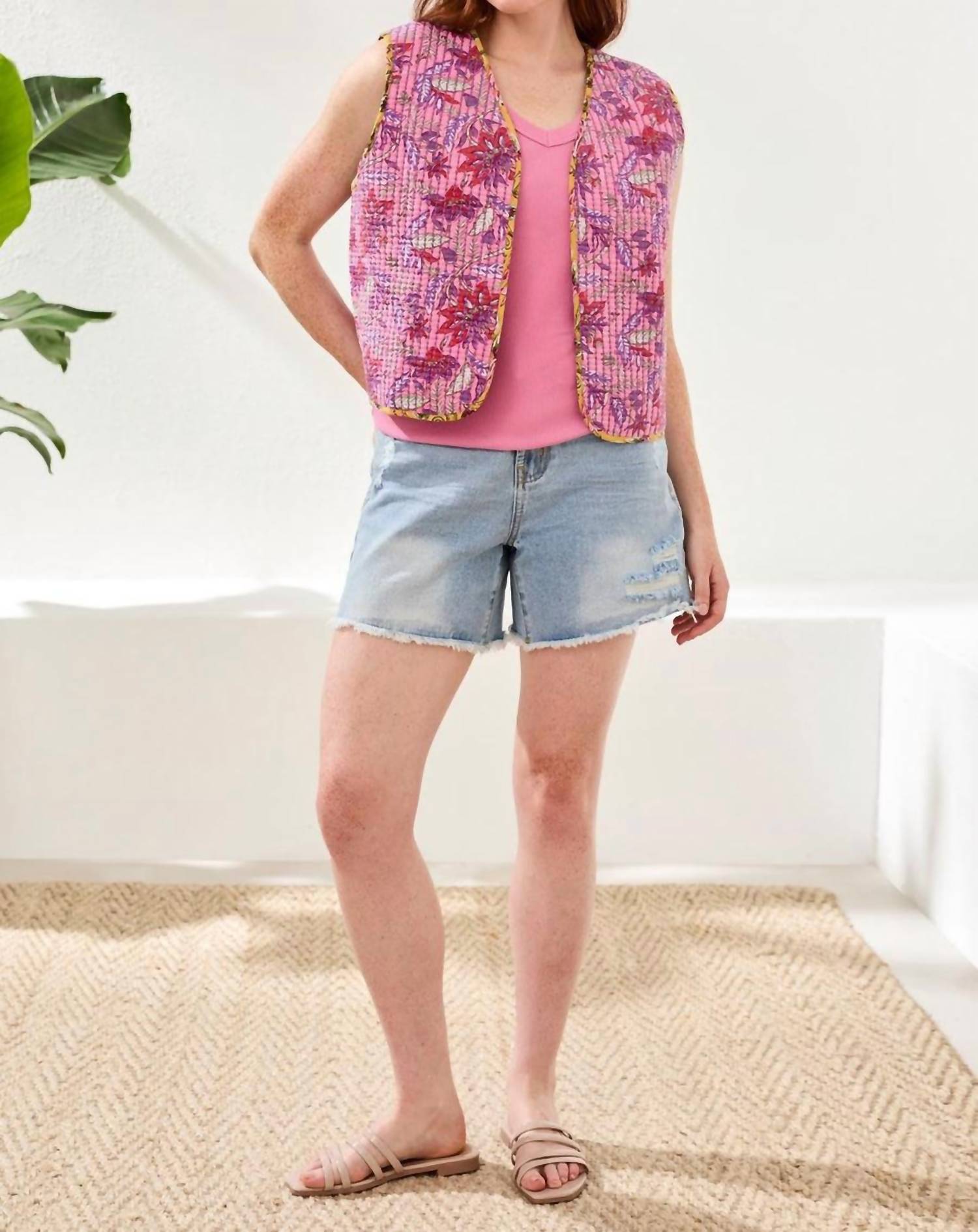 Tribal - Reversible Combo Print Vest