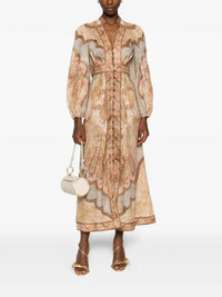 Zimmermann - Wanderlust Plunge Midi Dress