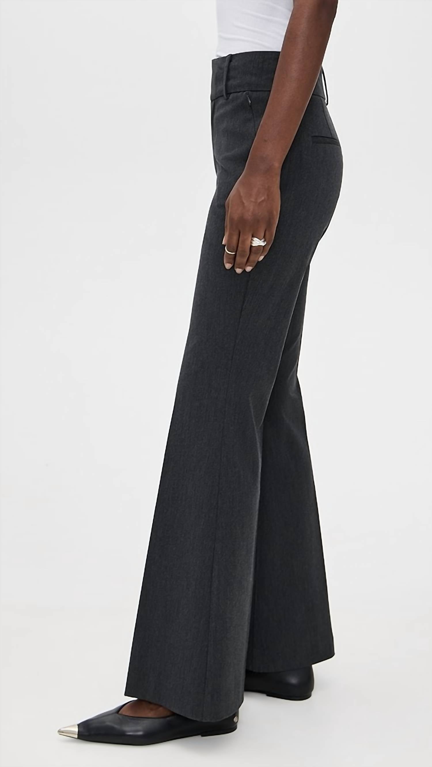 Theory - Straight Slight-flare Dress Pants