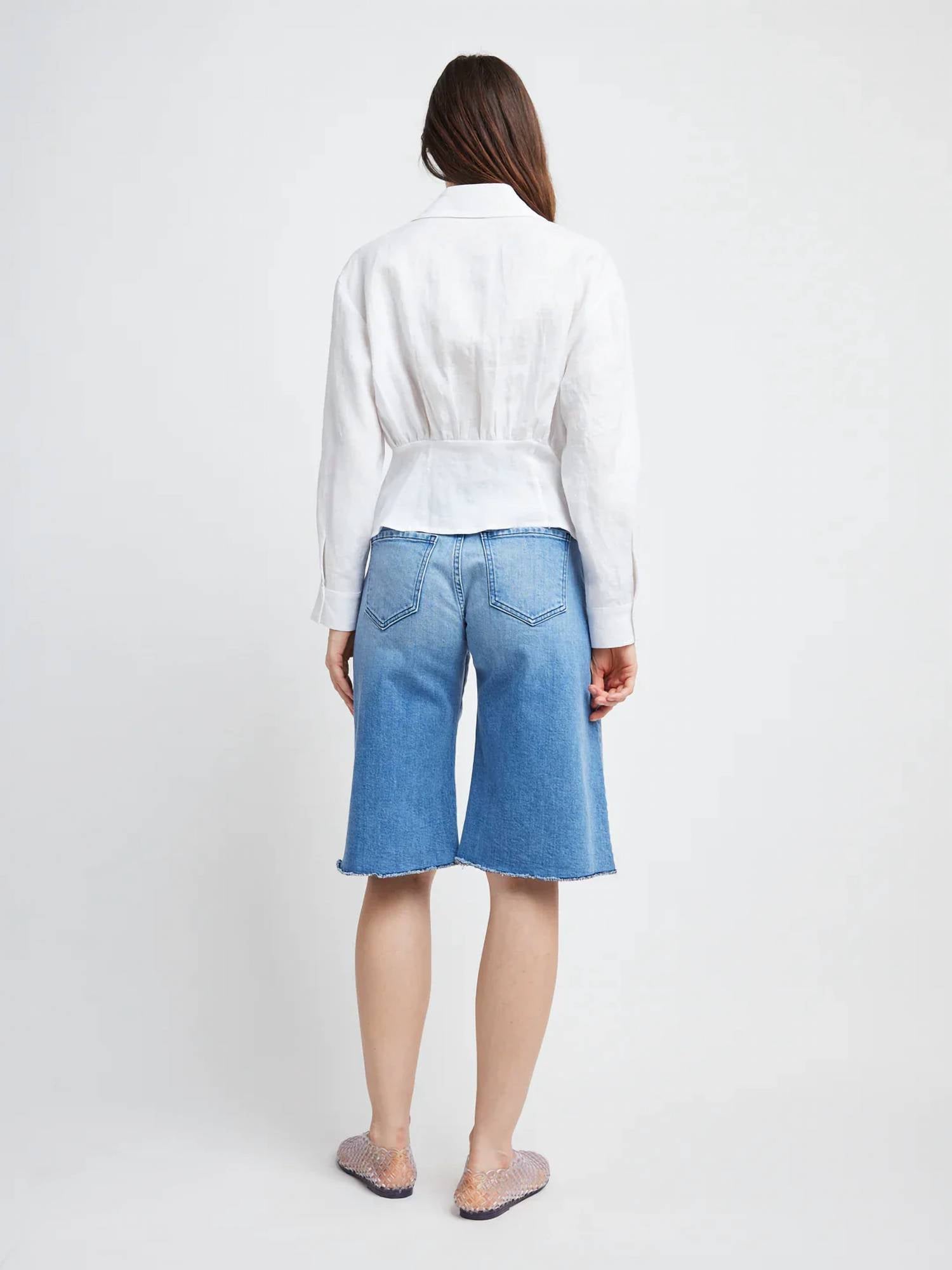 Self Contrast - Alison Buttondown Blouse