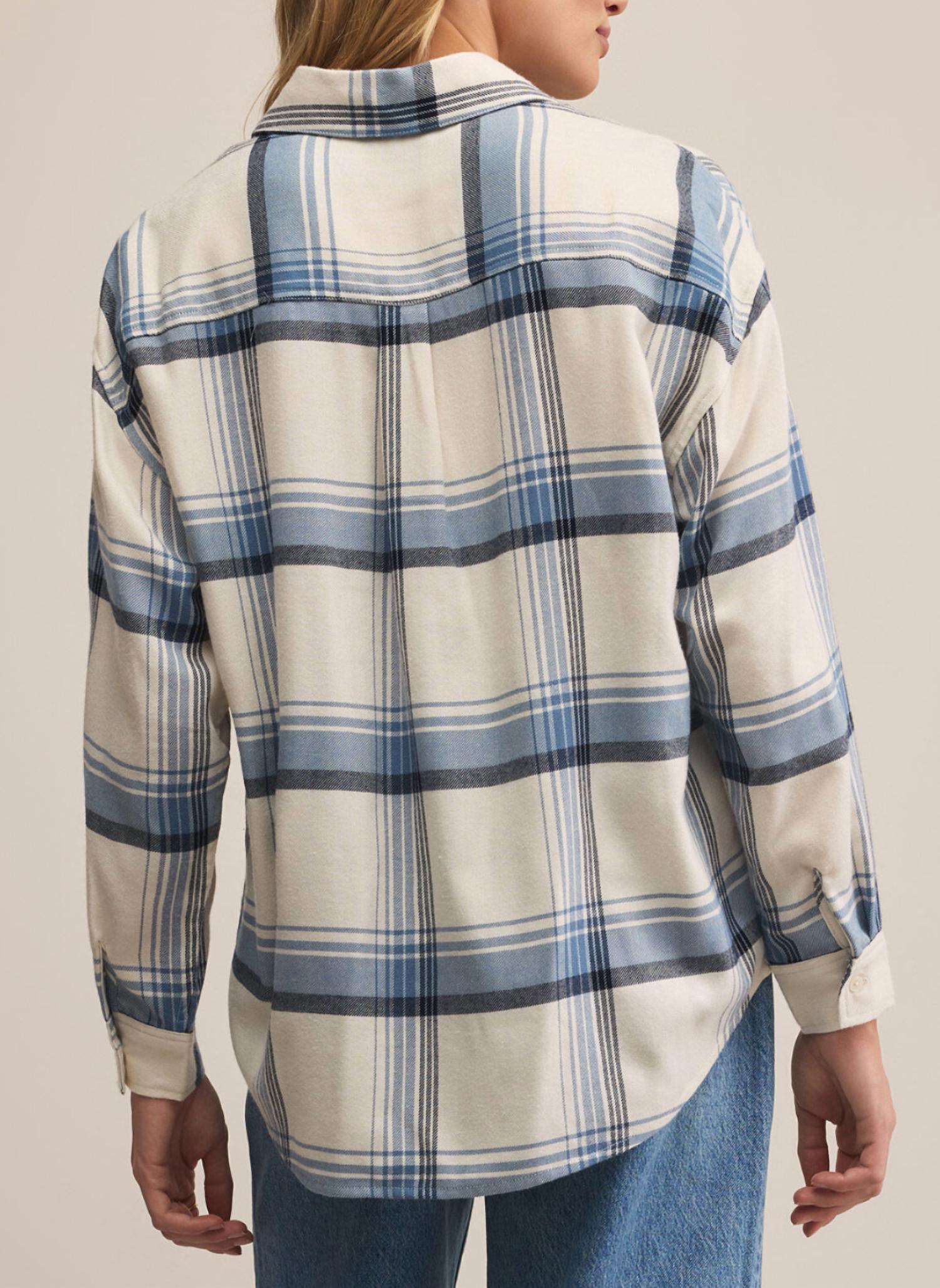 Z Supply - River Plaid Button Up Shirt