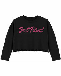 Prince Peter Collection - Girl's Best Friend Long Sleeve Crop Top