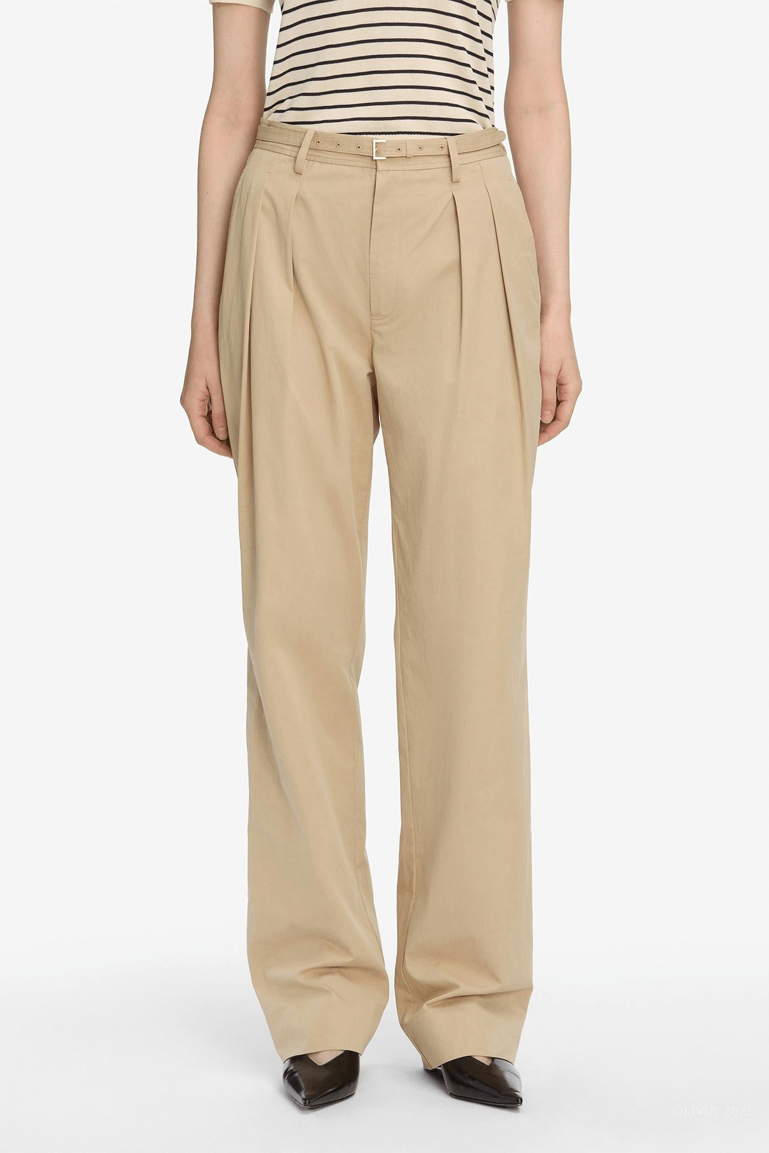 Frame - Pleated Stilt Trouser
