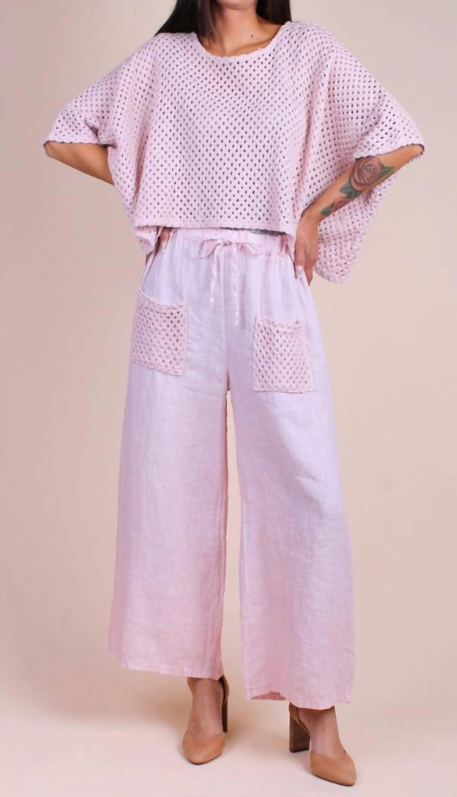 Gigi Moda - Primavera Linen Pant