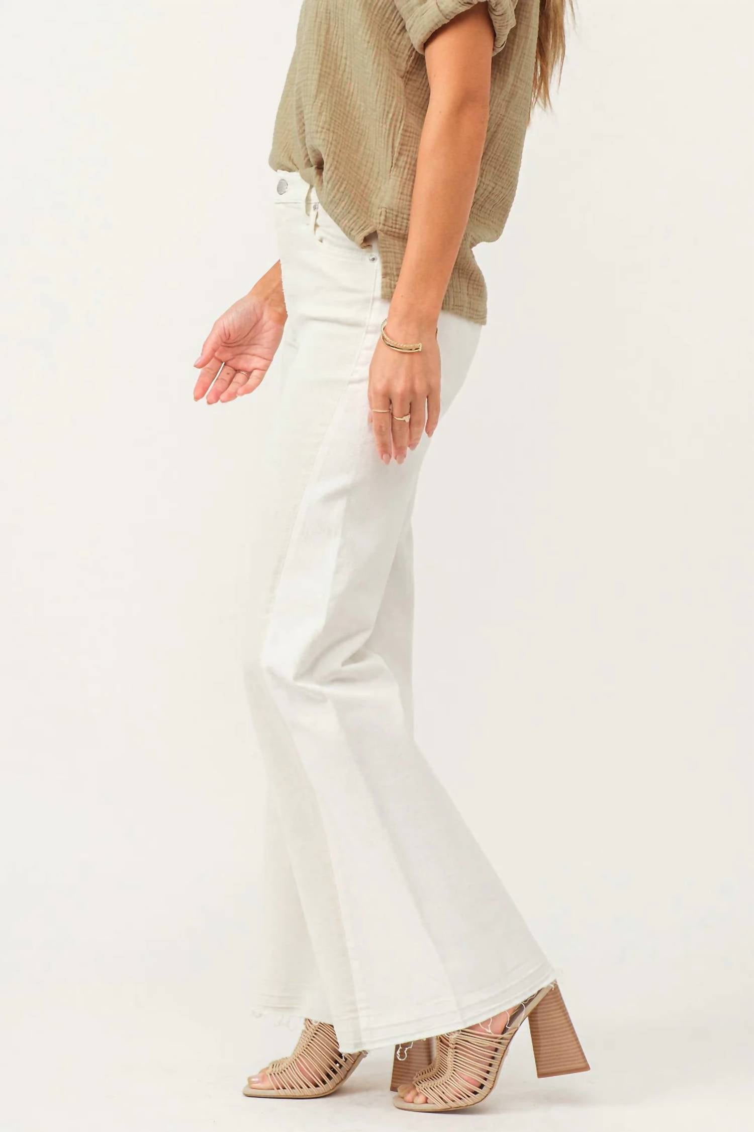 Dear John Denim - Fiona Novelty Wide Leg Jeans