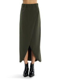 Les Tien - Milly Scallop Wrap Skirt