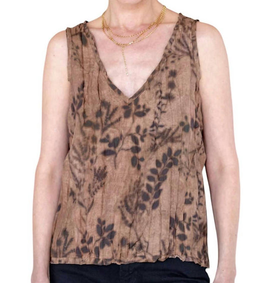 Go By Go Silk - Crinkle Tank