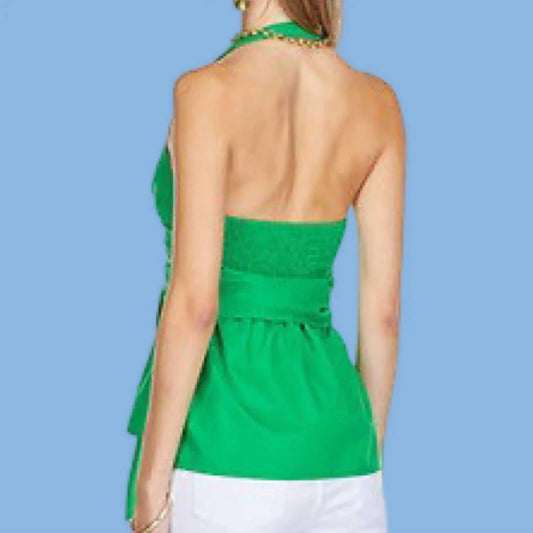 Joy Joy - Halter Tie Tank Top