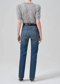 Citizens of Humanity Zurie Straight Leg Jean in eugene - women's jeans - detail view
